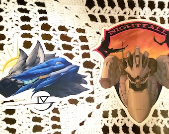 アーマード・コア VI クリアビニールステッカー - Etsy 日本