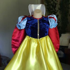 Handmade Snow White Dress-Snow White Costume Disney Princess | Etsy