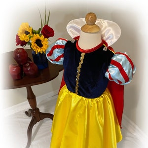 Handmade Snow White Dress-snow White Costume Disney Princess | Etsy