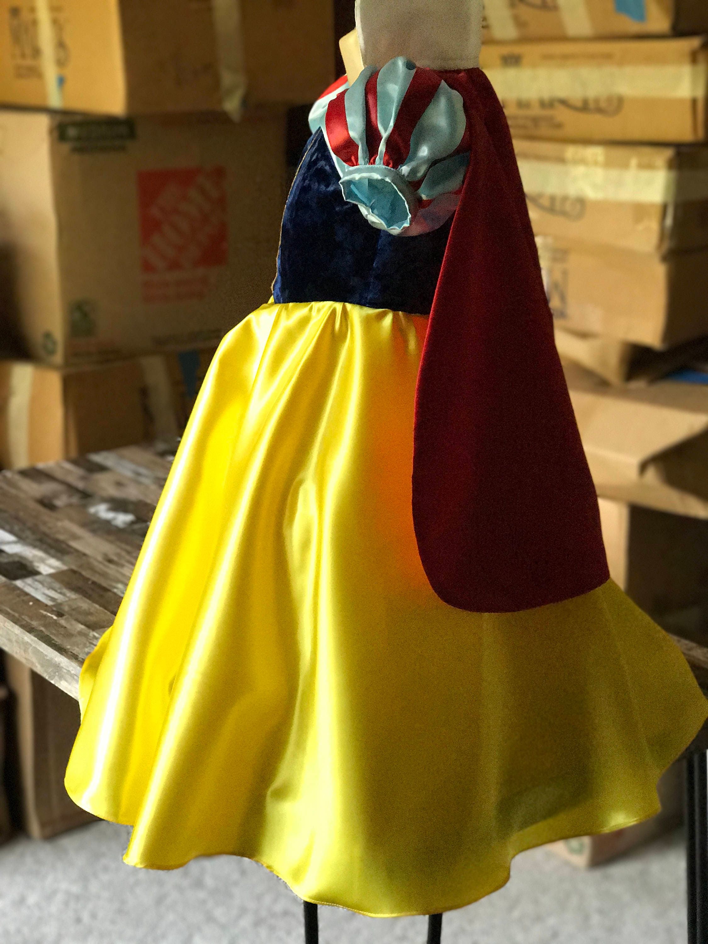 Handmade Snow White DressSnow White Costume Disney Princess Etsy