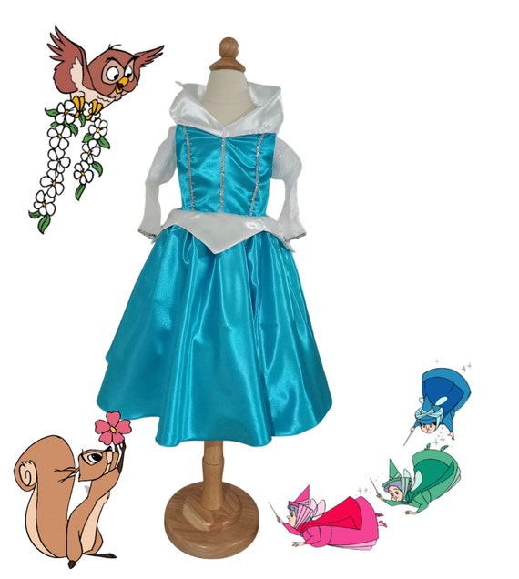Handmade Aurora Dress- Aurora Dress- Aurora Costume- Disney Princess-  Halloween Costume- Princess Party- Sleeping Beauty - Etsy