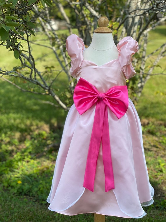 open lace back dress Princess Charlotte Gown & Glove Set 3