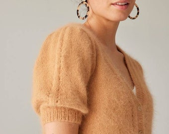 Boucles d'oreilles en or jaune avec pierre rubis -  - Réf