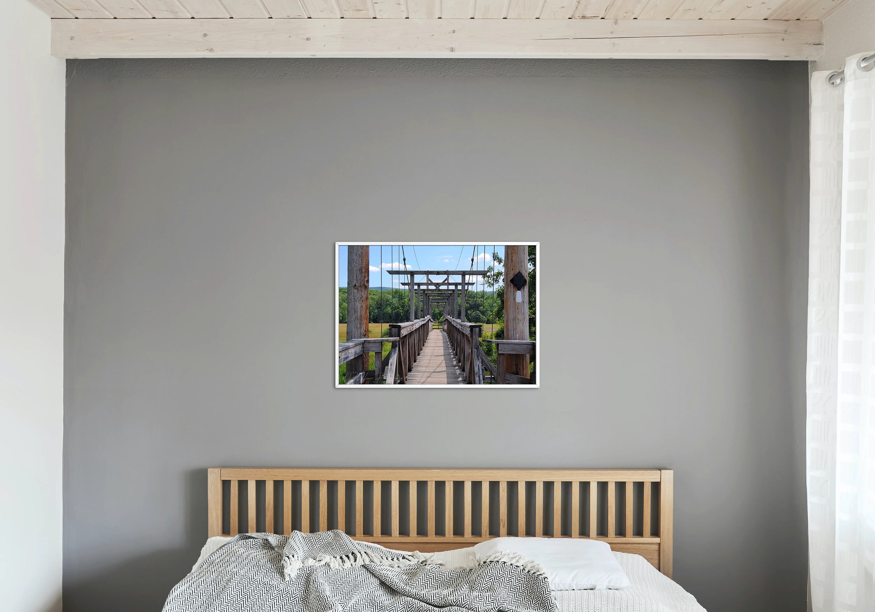 Bridge Art Print, Home Decor, Office Decor, Housewarming Gift ...