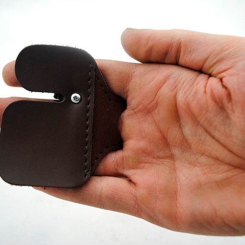 Archery Finger Protectorleather Finger Protectoradjustable Etsy