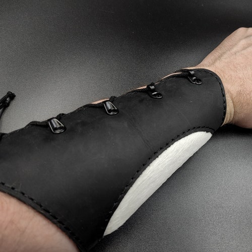 Leather Archery Arm Guard ELLIPSE Etsy