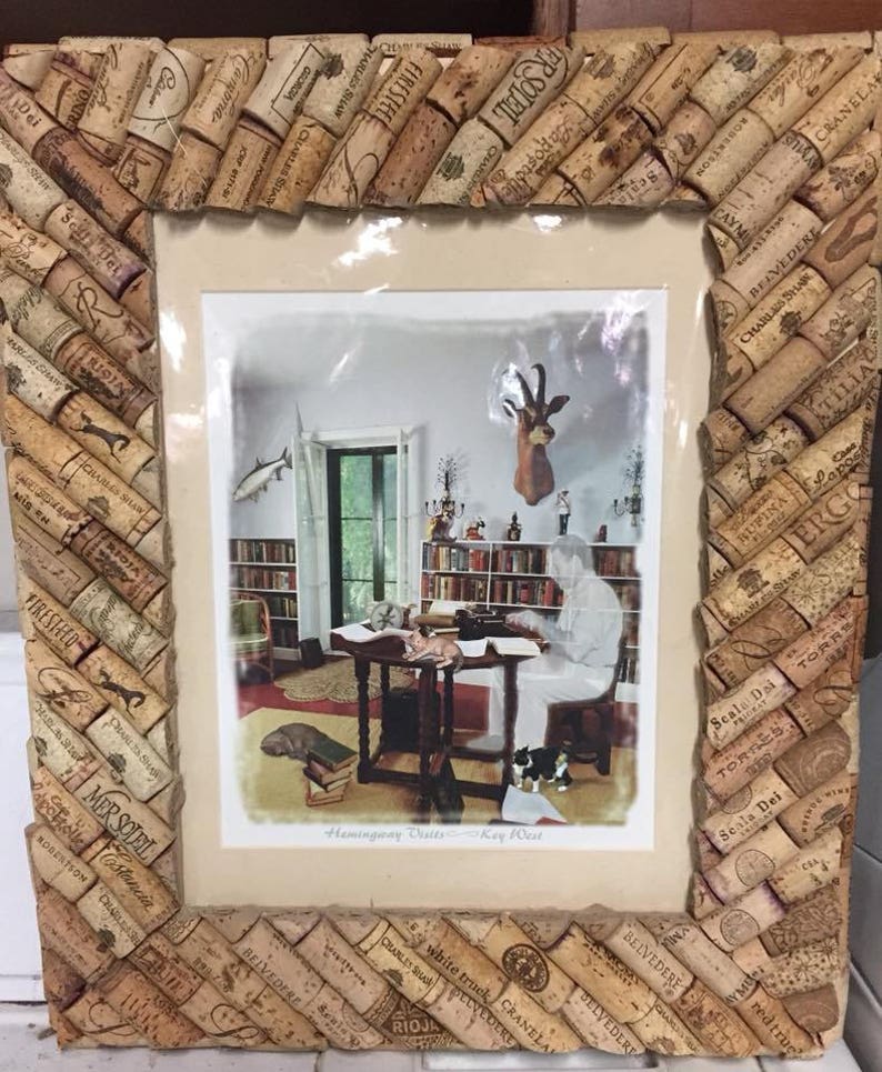 Wine Cork Picture Frame