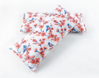 Cherry Blossom Microwave Heating Pad, Reusable Hot-Cold Therapy  for Migraines, Headaches, Anxiety, Sore Muscles, etc.