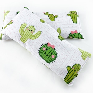 Happy Cactus Microwave Heating Pad, Reusable Hot-Cold Therapy  for Migraines, Headaches, Anxiety, Sore Muscles, etc.