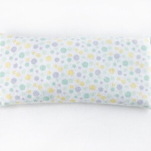 Spring Polka Dots Microwave Heating Pad, Reusable Hot-Cold Therapy for Migraines, Headaches, Anxiety, Sore Muscles, etc. image 2