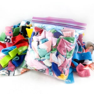 Fleece Scrap Bedding for Rats, Hedgehogs and more