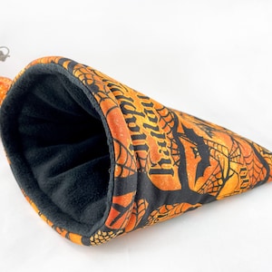 Haunted Forest Halloween Snuggle Sack Bed, Stays Open, for Guinea Pigs, Ferrets, Hedgehogs, Rats, Chinchillas, etc.