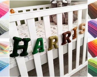 Hand-stitched Felt Name Garland