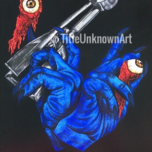 PRINT of 9x12 &quot;Speak No Evil&quot;