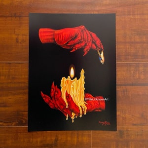 PRINT of You Light My Fire image 1