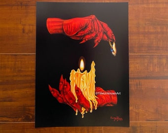 PRINT  of "You Light My Fire"