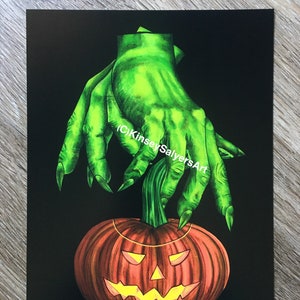 PRINT of Original Painting “Spooky Things”