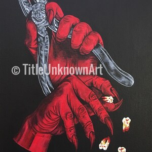 PRINT of 9x12 &quot;Speak No Evil&quot;