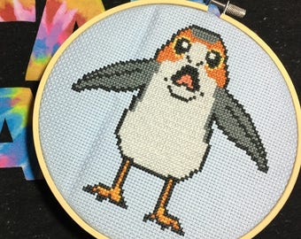 Screaming PORG, Star Wars, Cross Stitch Pattern / PDF cross stitch pattern