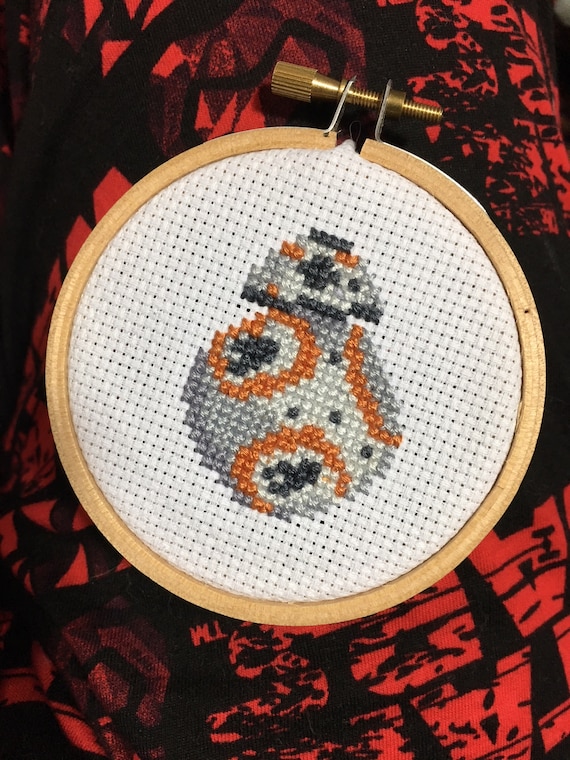 Embroidery Provinces Yoda Star Wars Cross Stitch Pattern PDF Cross Stitch Chart Diagram