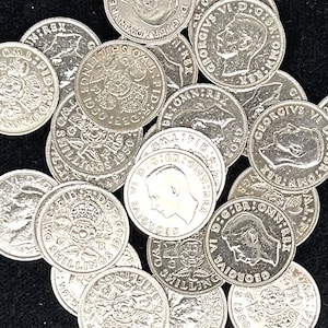 Cleaned and Polished Florins 1947 - 1967