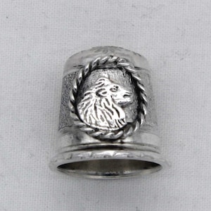 Thimble 1990 Sterling Silver