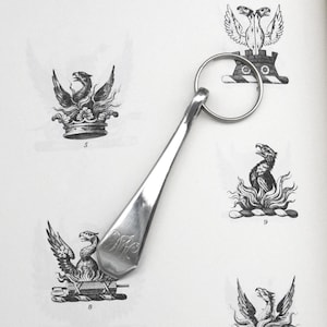 Sterling Silver Keyring 1807