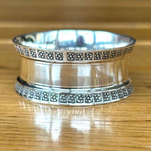Vintage Sterling Silver Napkin Ring