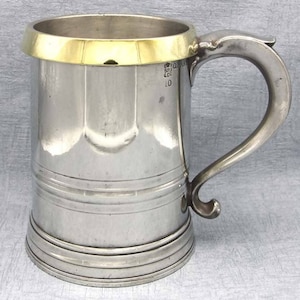 Zinn Messing Rim Quart Maß