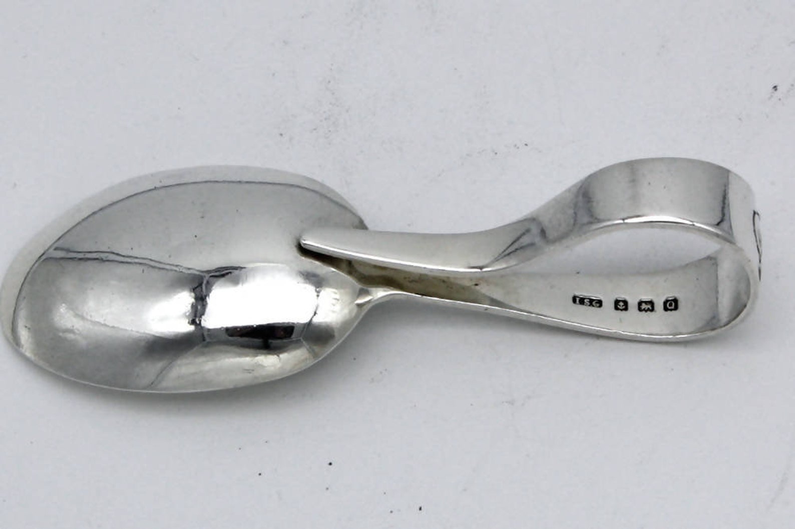Sterling Silver Baby Spoon Hallmarked Birmingham 1940 Etsy