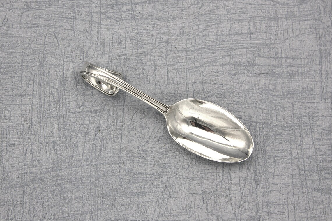 Sterling Silver 1929 Baby Spoon Etsy