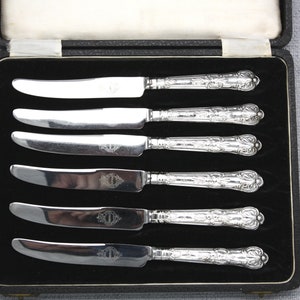 1968 Sterling Silver  Dessert Knife Set
