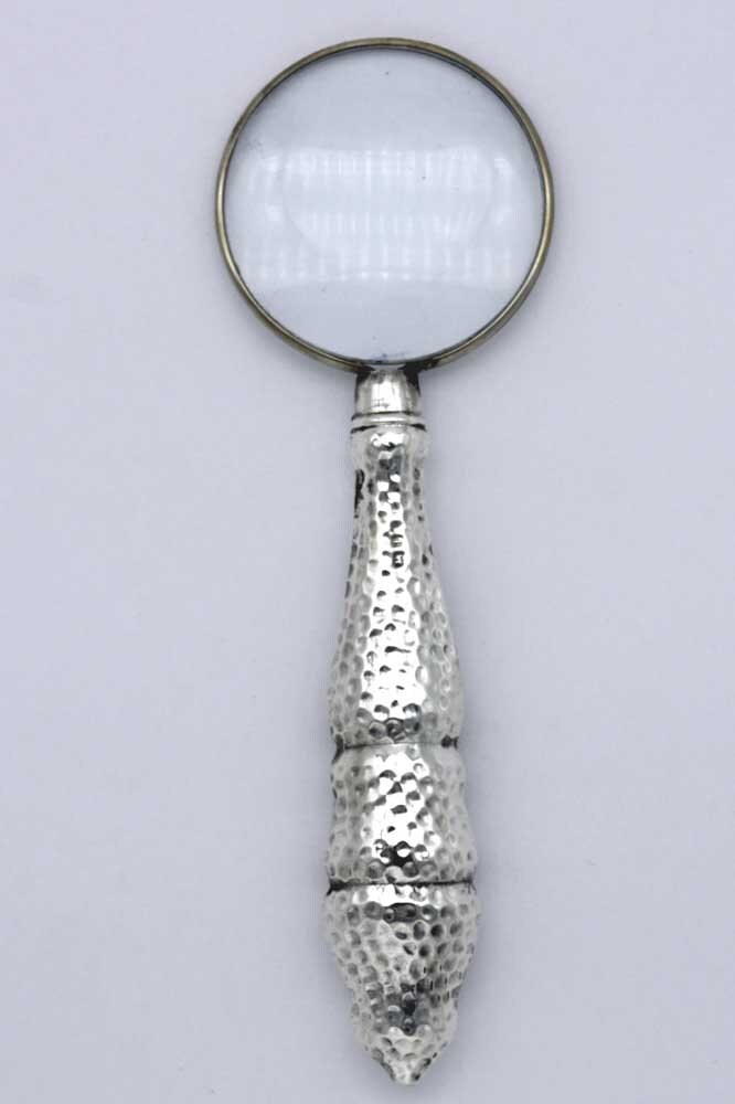 5 X Magnifying Glass With 1908 Sterling Silver Handle Etsy Norway
