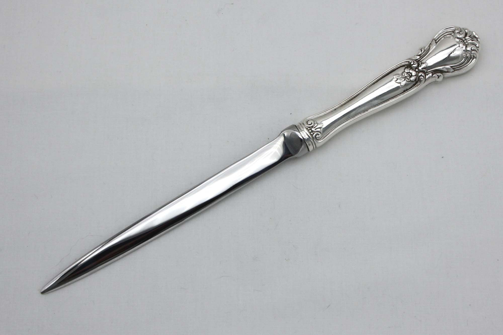 Letter Opener/Paper Knife with Sterling Silver Handle Circa Etsy