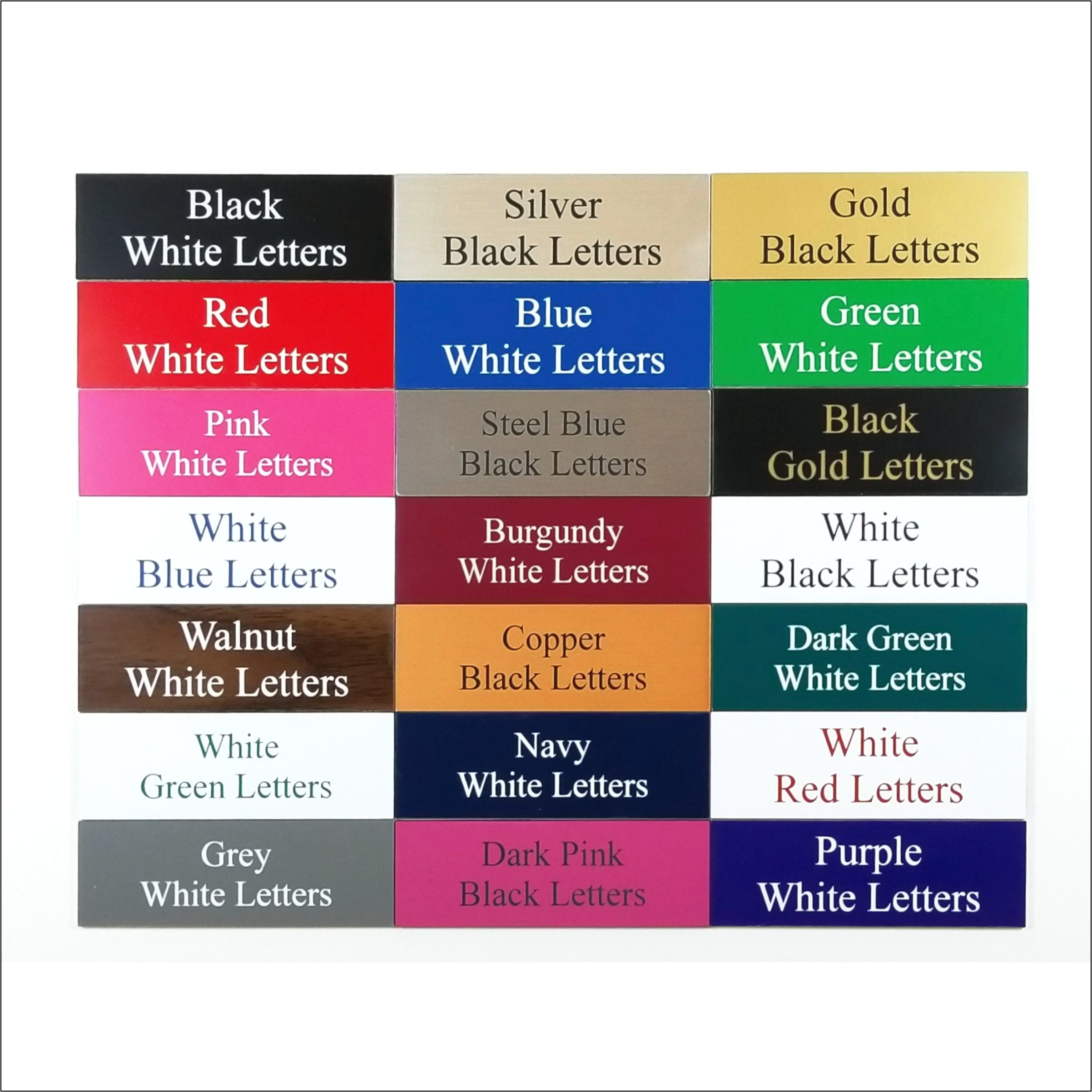 Customized Laser Engraved Name Badges with Pin or Magnetic Backing 1&quot;X3&quot; Employee Personalized Name Tag Identification (*Buy 3 get 1 Free!*)