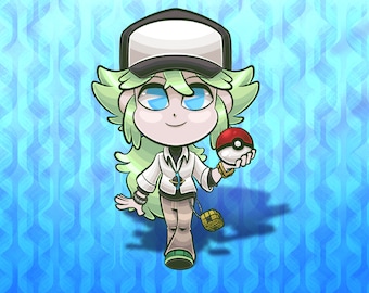 Trainer N Prismatic Sticker