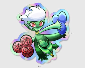 かわいいシャンデラ、ヒトモシ、ランプラーのポケモンホログラム