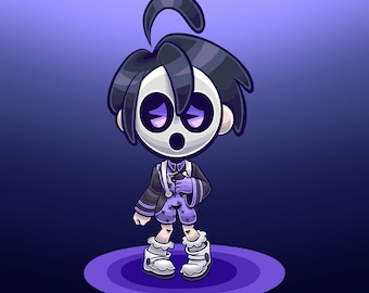 Gym Leader Allister Holographic Sticker