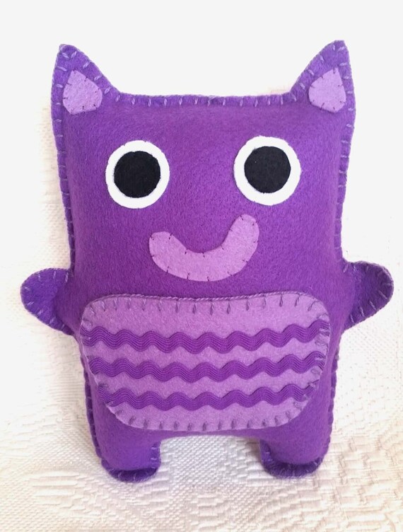 purple monster stuffed animal