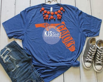 Florida Gators Tee - University of Florida Tee - Florida Gators Shirt - College Football Tee - Florida Football Tee - College Spirit Tee
