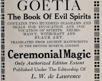 La Llave Menor de Salomón, Goetia, El Libro de los Espíritus Malos eBook