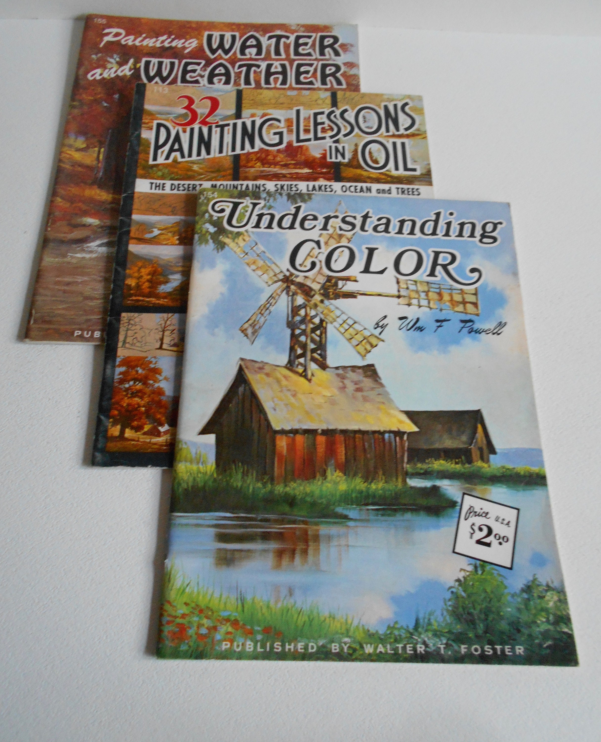 17 Vintage How To Paint and Draw Books from the Etsy