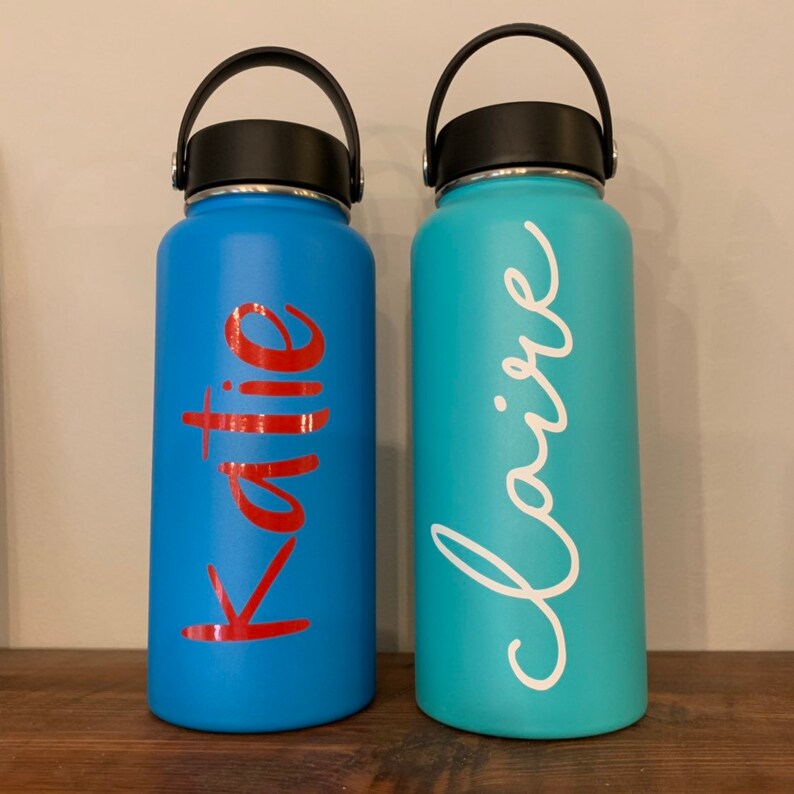 Personalized Hydro Flask Water Bottle Monogrammed Hydro Etsy