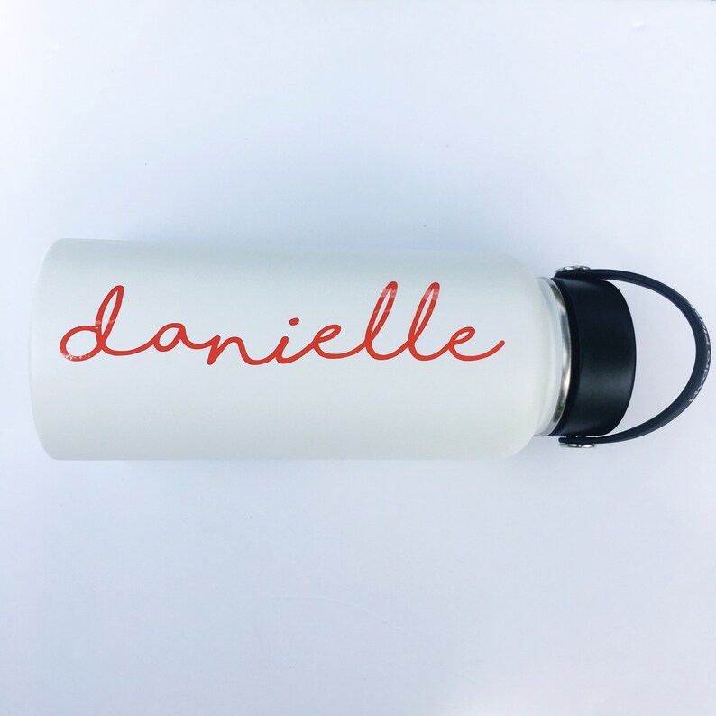 Sticker for Hydro Flask Name Decal for Hydro Flask Name Etsy