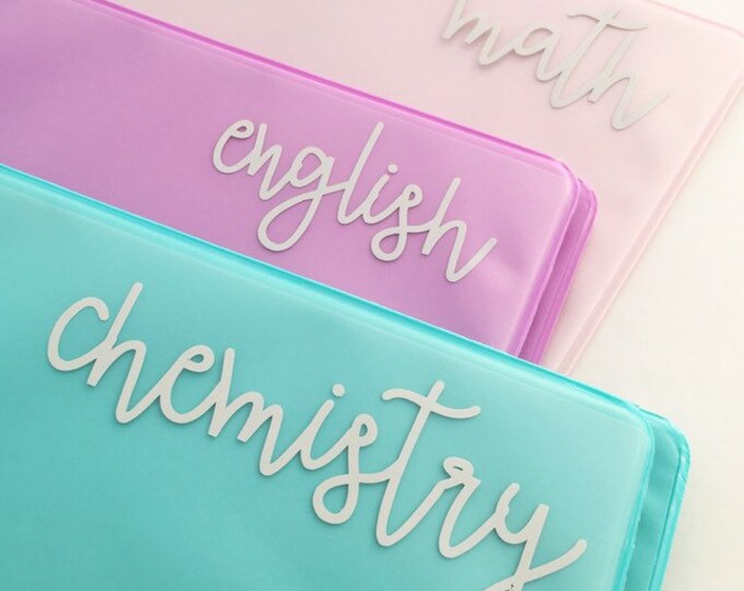 Binder Labels Binder Decals Binder Stickersclass Subject Etsy
