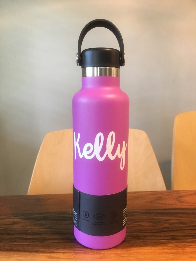 Personalized Hydro Flask Water Bottle Monogrammed Hydro Etsy