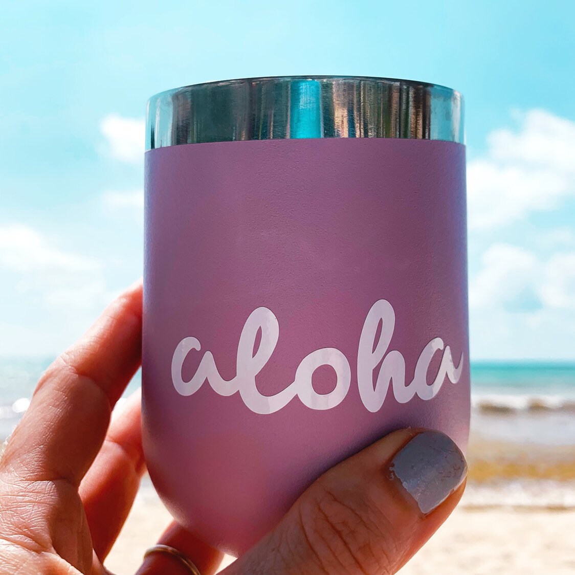 Aloha Decal for Hydro Flask Wine Tumbler Sticker for Hydro Etsy