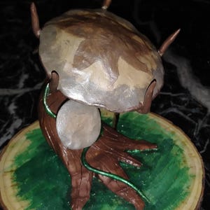 Elder Scrolls IV Oblivion Shivering Isles Colorful Dementia fungus tree sculpture Sheogorath