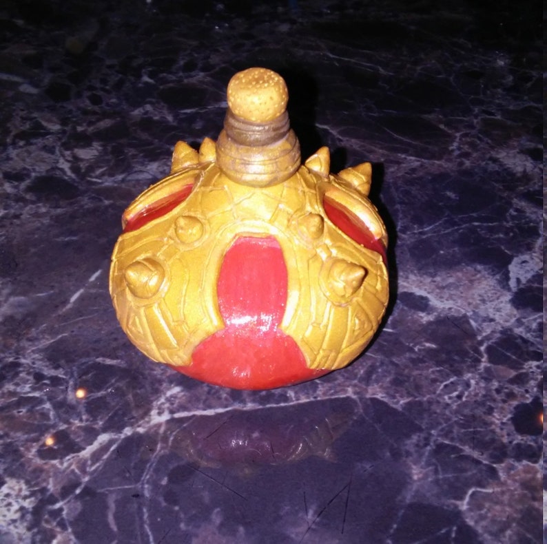 Skyrim Potion Of Blood Bottle Miniature Alchemy Etsy