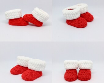 baby christmas booties